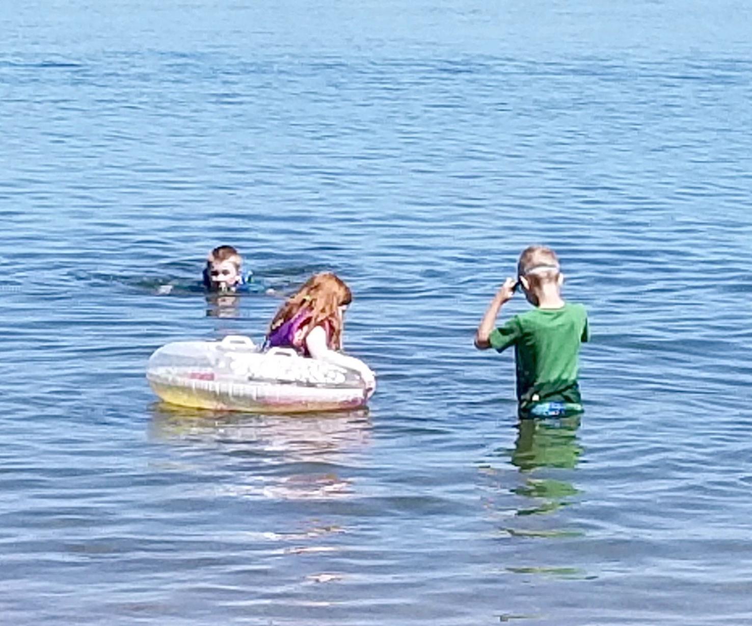 Pebble Lake Beach in FF without lifeguards, but open News