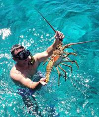 Who likes spiny lobster #keywest #cajunbowfishing #fishing