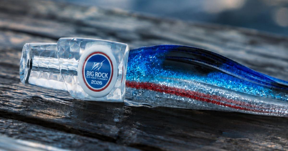 big rock fishing lures Eye Jig River Custom Baits backs out of sticky situations. Zacatak Lures Limited Edition Big