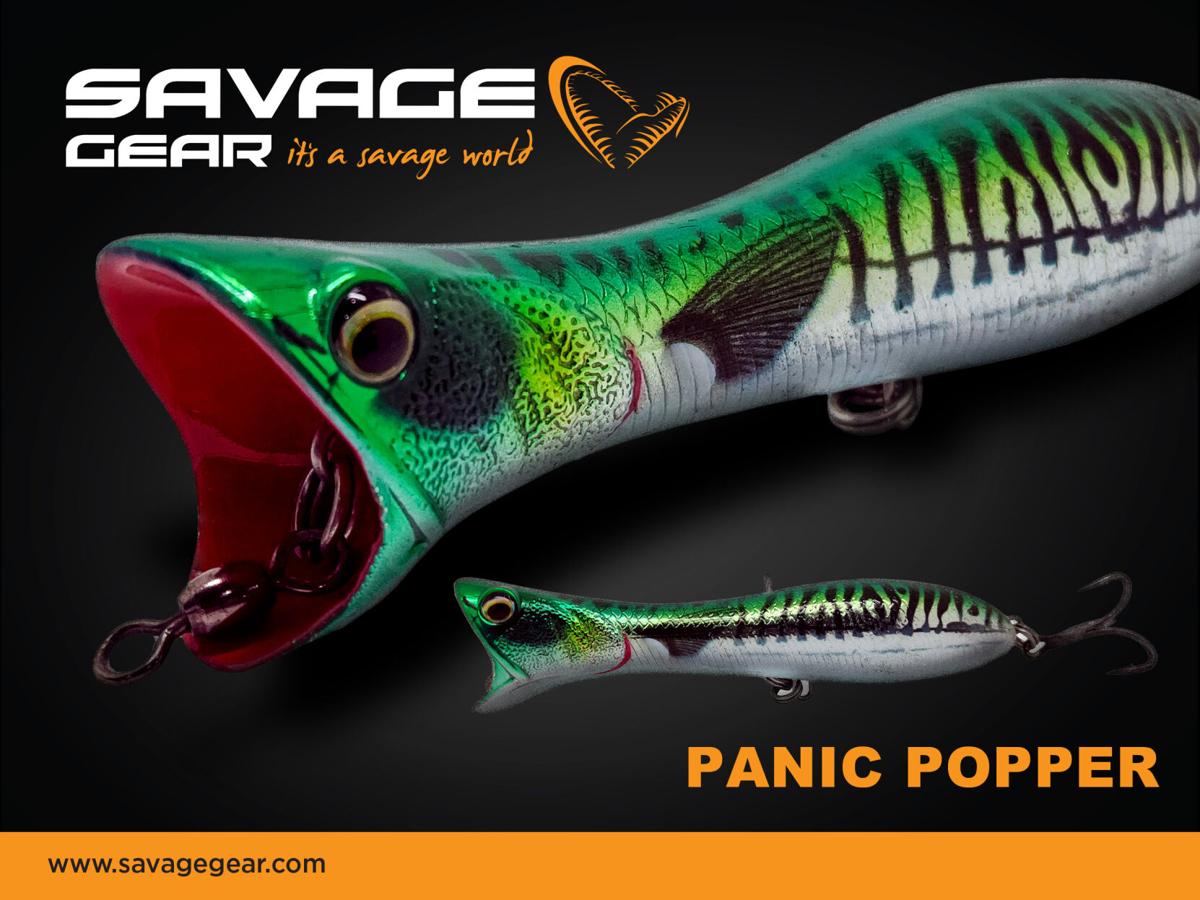 Savage Gear Introduces the High-Action Panic Popper, Press Releases