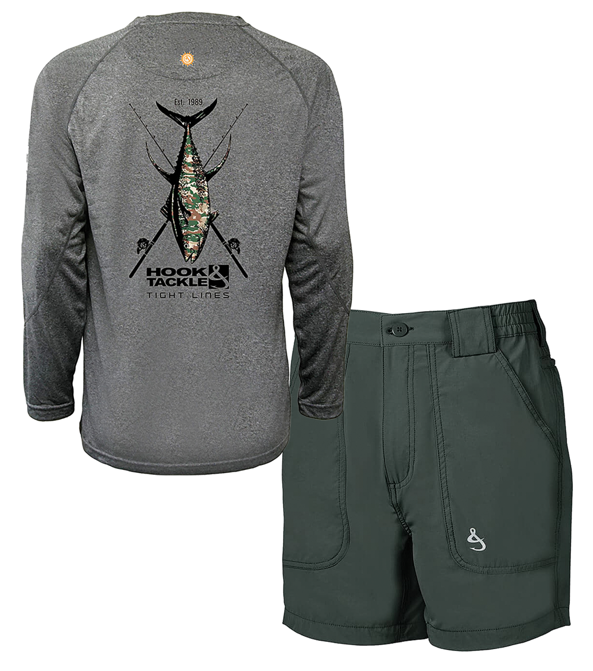 Reaper: Quick Dry Lightweight Fishing Shorts, Hybrid Fishing Shorts