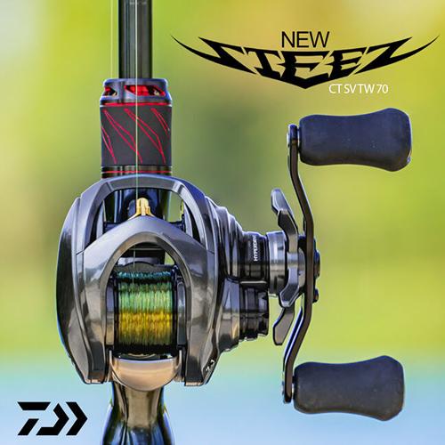 New Low-Profile Flagship Baitcaster, the Unparalleled Steez CT SV