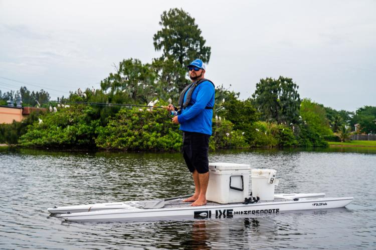 Fishing From a Stand-Up Paddleboard, FreshWater