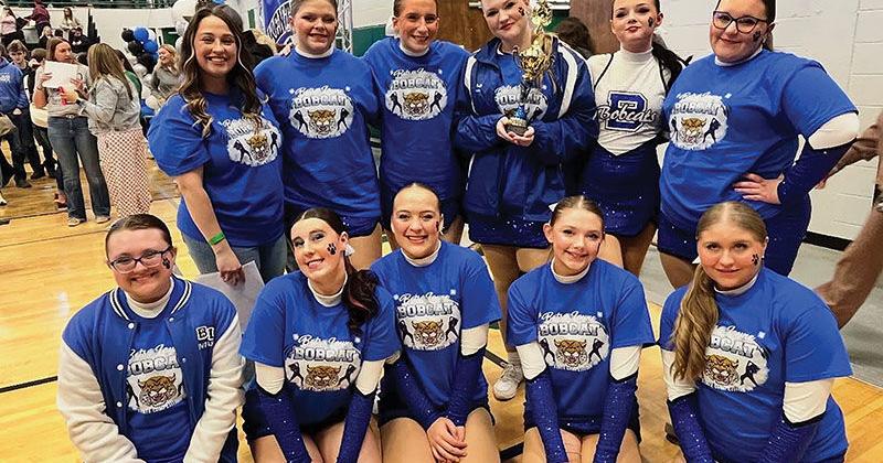 Betsy Layne Dance Team Places Second at KDCO State Competition