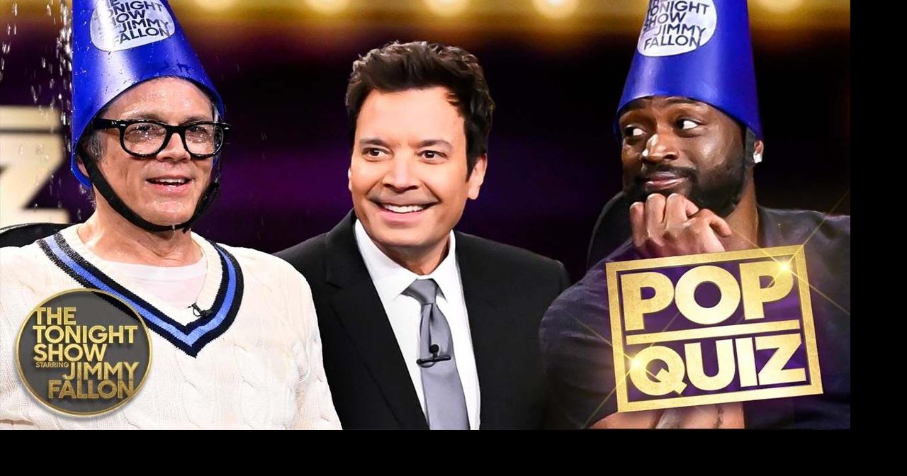 Pop Quiz with Johnny Knoxville and Dwyane Wade | The Tonight Show ...
