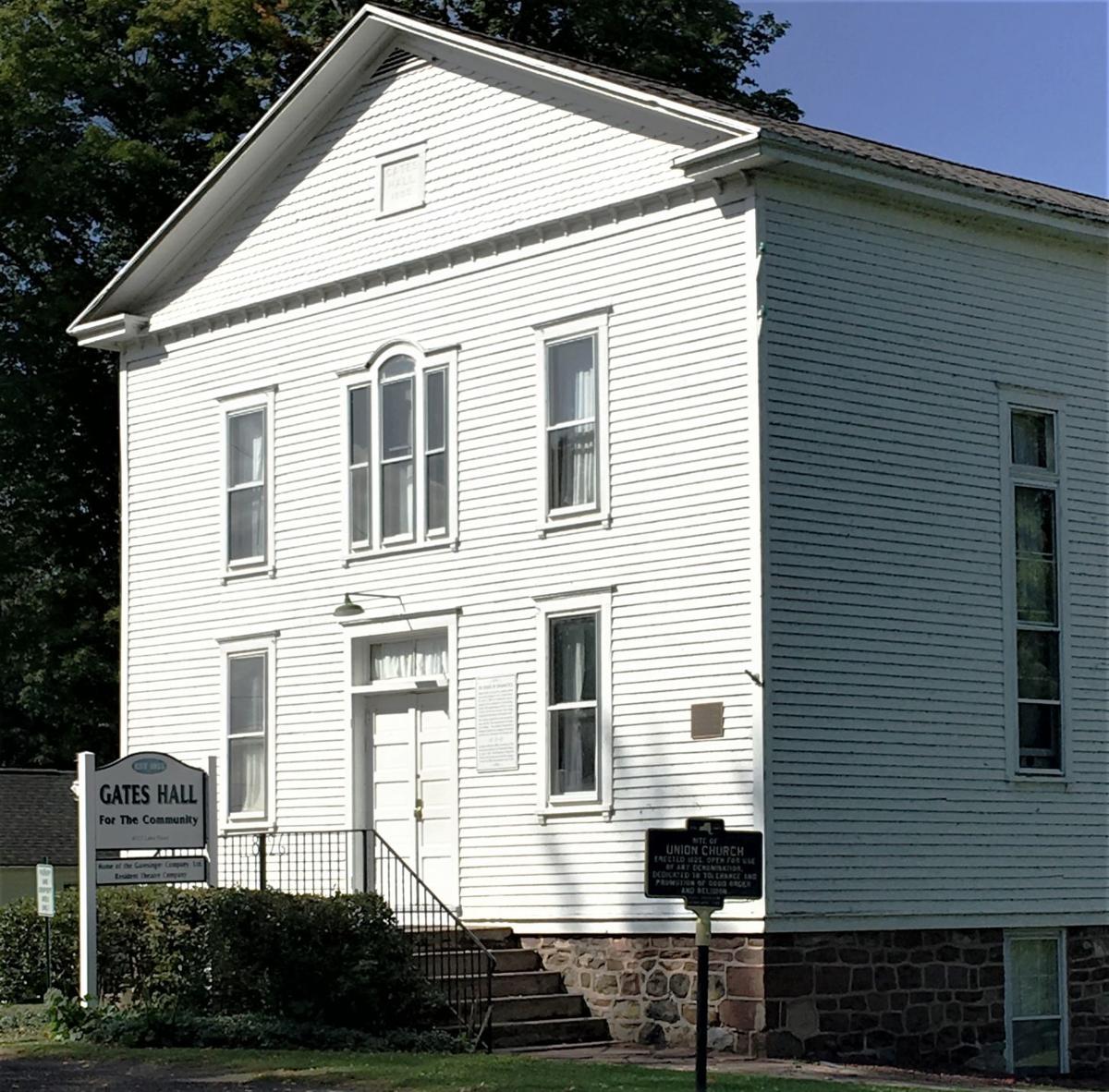LOOKING BACK Pultneyville churchturnedtheater has long history