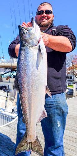 Winning salmon Brian Klice