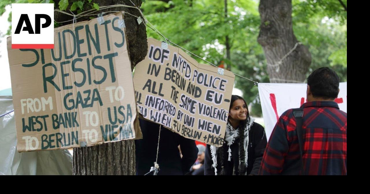 Police break up pro-Palestinian student protest in Berlin as ...
