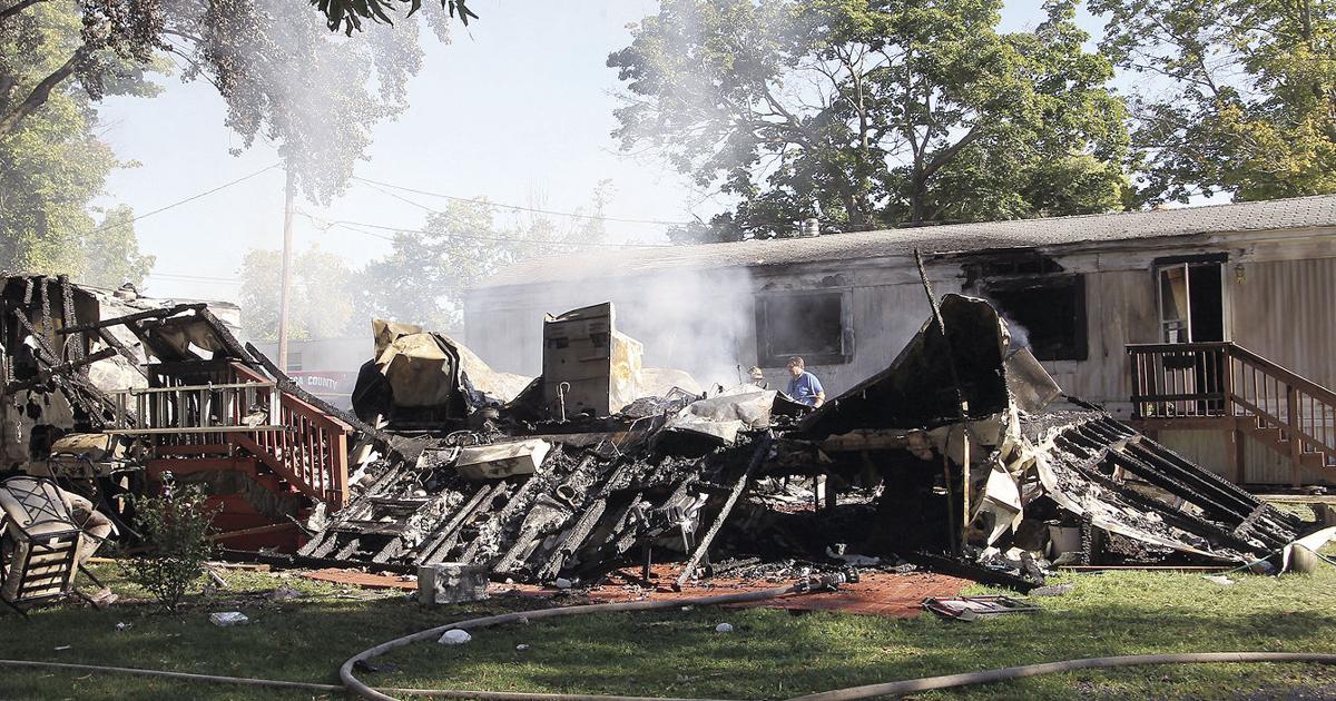 Waterloo House Exploded Explosion, fire destroy two mobile homes in Waterloo | News | fltimes.com