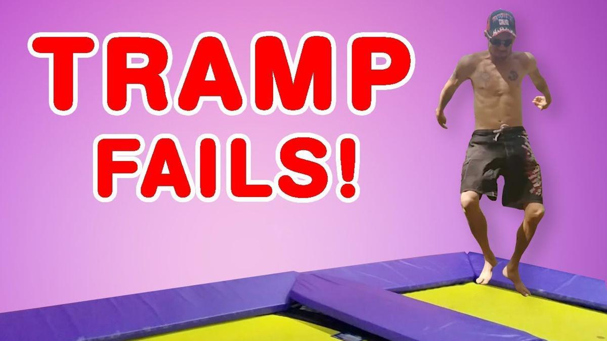 Trampoline Fails Compilation! | Funny Families | 