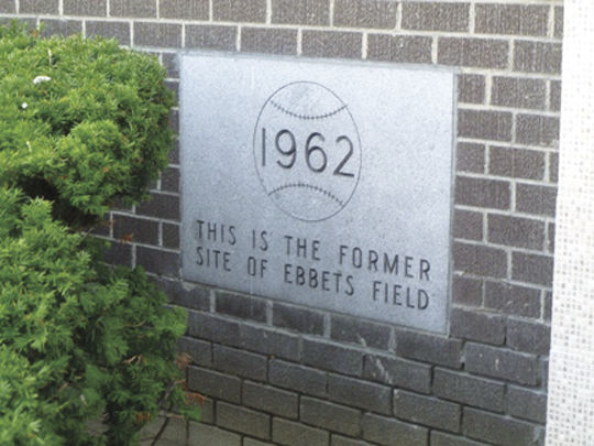 Ebbets Field — The Disappointed Tourist