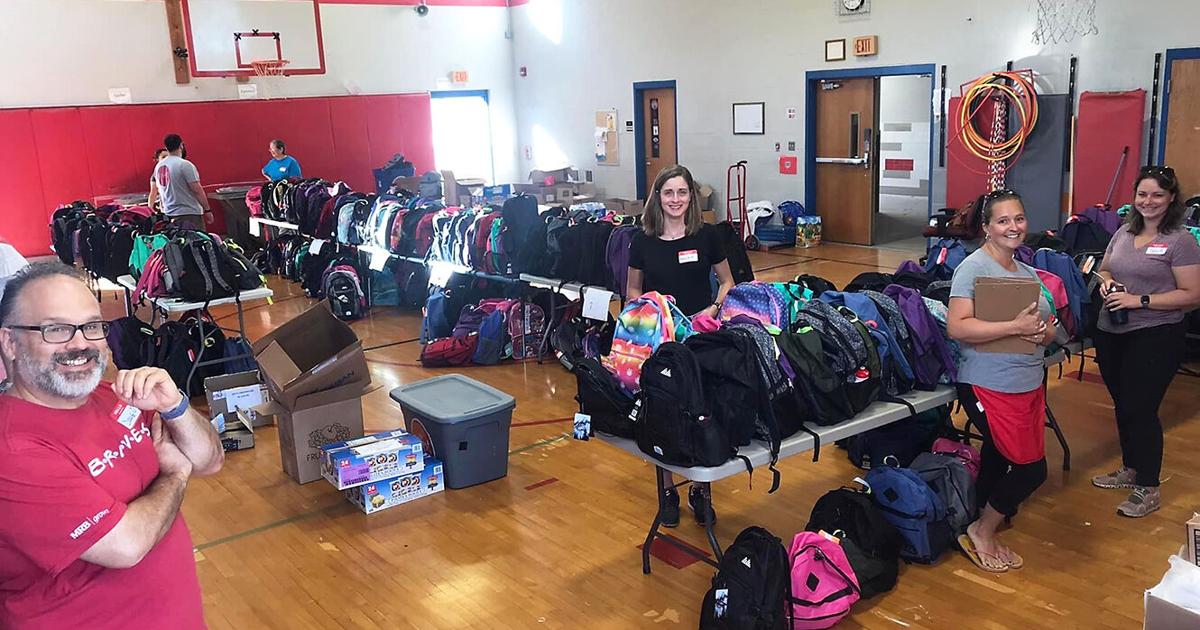 MAKING A DIFFERENCE: The Spot is spot on with backpack program, food ...