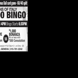 Sons of Italy Bingo