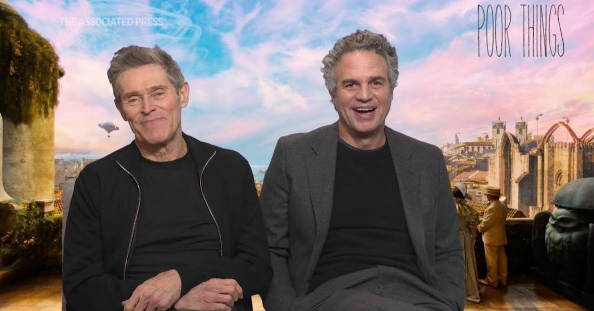 Mark Ruffalo & Willem Dafoe interview | 'Poor Things' | | fltimes.com