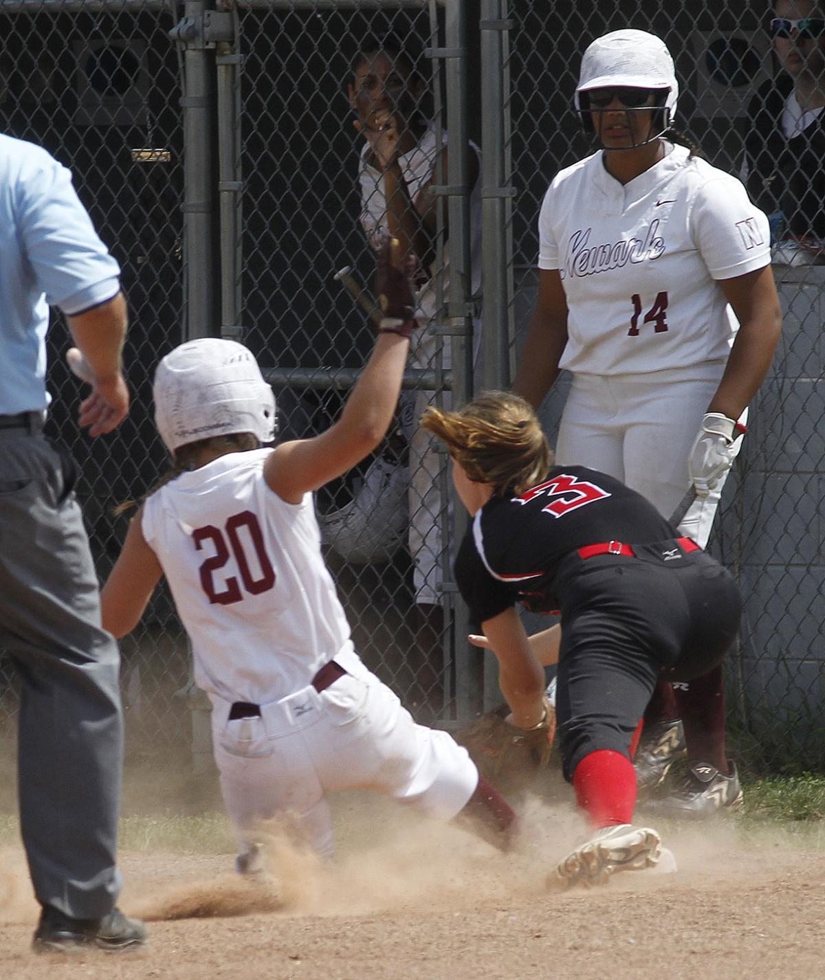 high school softball newark and waterloo meet for class b1 title sports fltimes com
