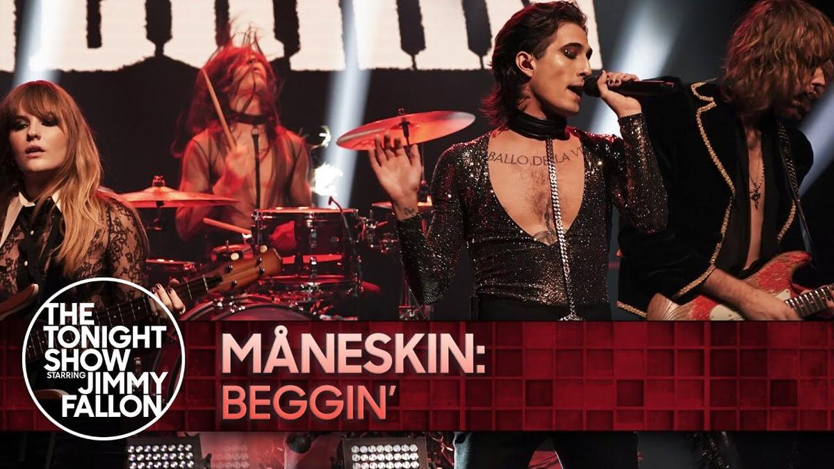 Jimmy fallon maneskin