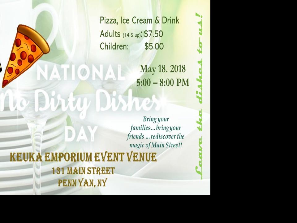 National NO Dirty Dishes Day | Community Calendar | fltimes.com