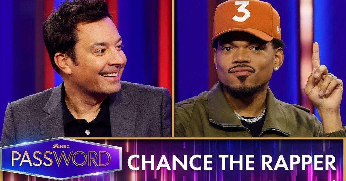 Chance the Rapper and Jimmy Fallon Play a Spooky Round of Password ...