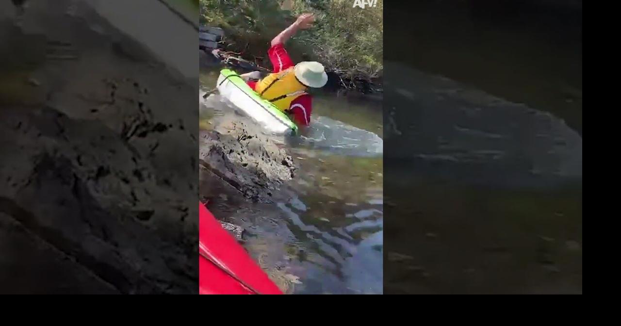 Kayaks: friend or foe? 🛶 #shorts #kayak #fail #humor | | fltimes.com