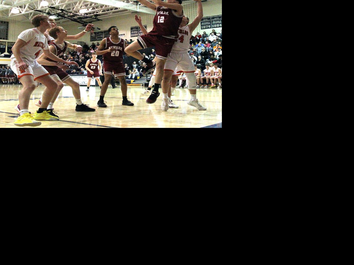 Boys Basketball Waterloo Scores Last 7 To Stun Newark Sports