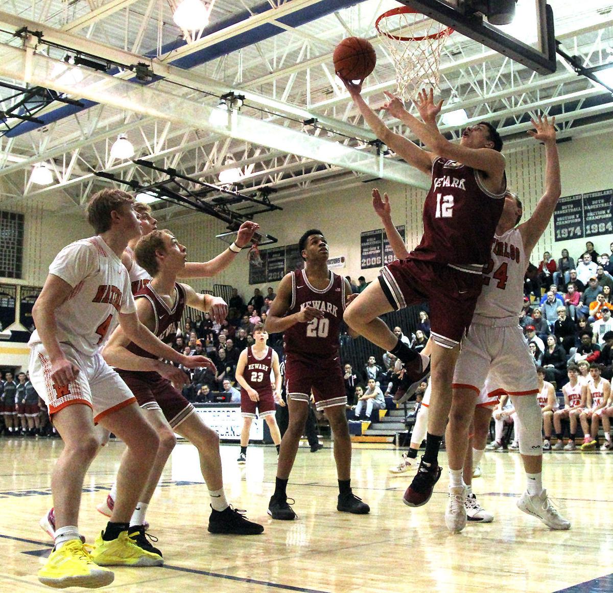 Boys Basketball Waterloo Scores Last 7 To Stun Newark Sports