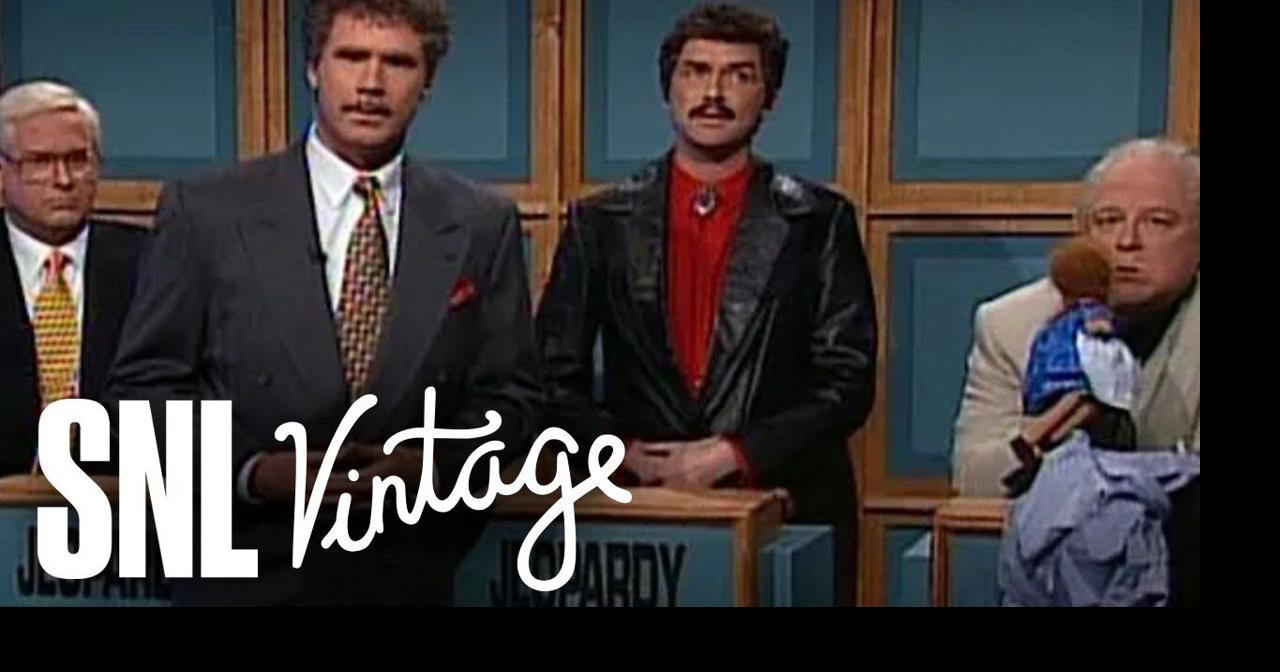 Celebrity Jeopardy! Phil Donahue, Burt Reynolds, Marlon Brando SNL