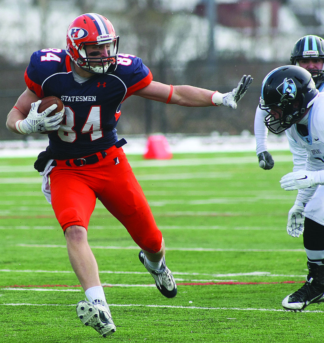COLLEGE FOOTBALL Hobart rallies past Johns Hopkins Sports