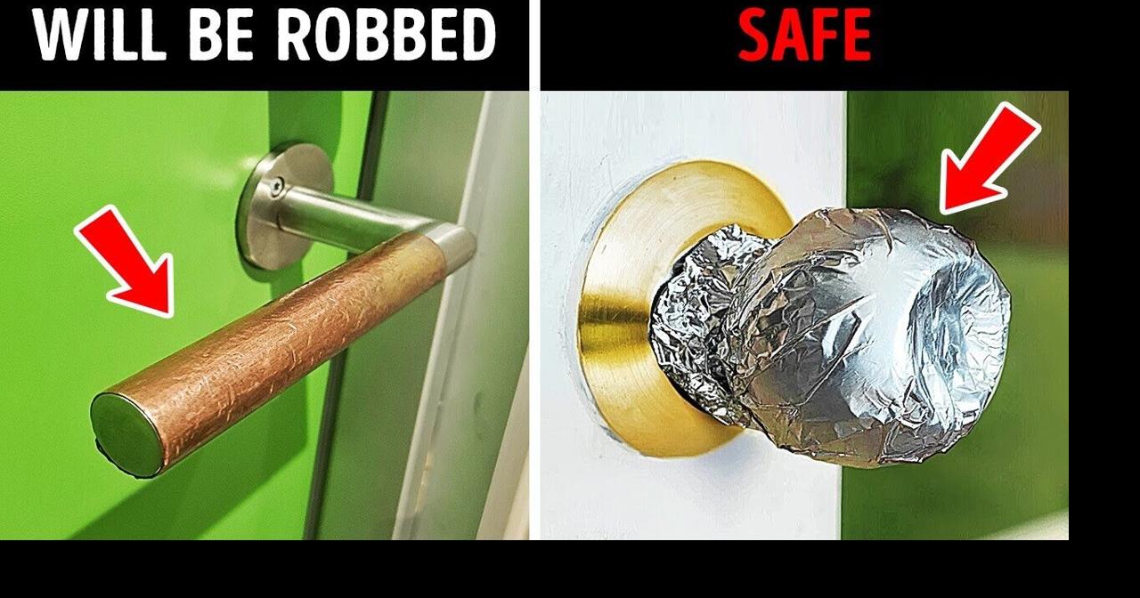 Why Wrap Your Door Knob in Foil + Other Home Security Tips Videos