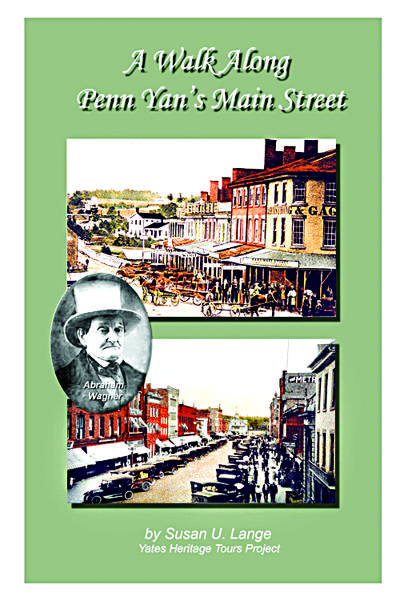Tour Guide Leads Walk Along Main Street Penn Yan Arts And