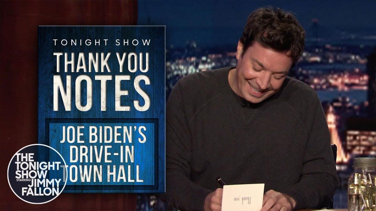 Thank You Notes Apple Watch Series 6 Joe Biden S Drive In Town Hall Fltimes Com