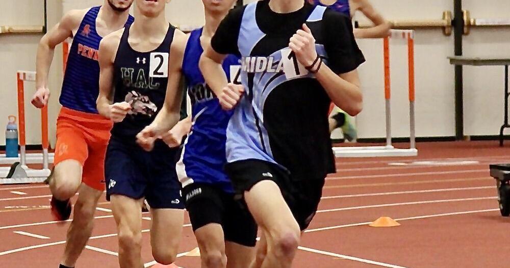 HIGH SCHOOL INDOOR TRACK & FIELD Solomon, Rozelle, Tette shine at the
