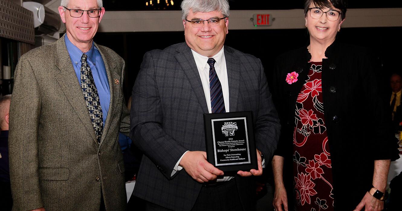 MAKING A DIFFERENCE: Ontario County honors Bishops' Storehouse with Choose Health Ontario Award | News - Vimarsana News