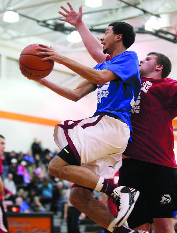 EXCEPTIONAL SENIOR BOYS Teams rain 3pointers; Sims nets winner