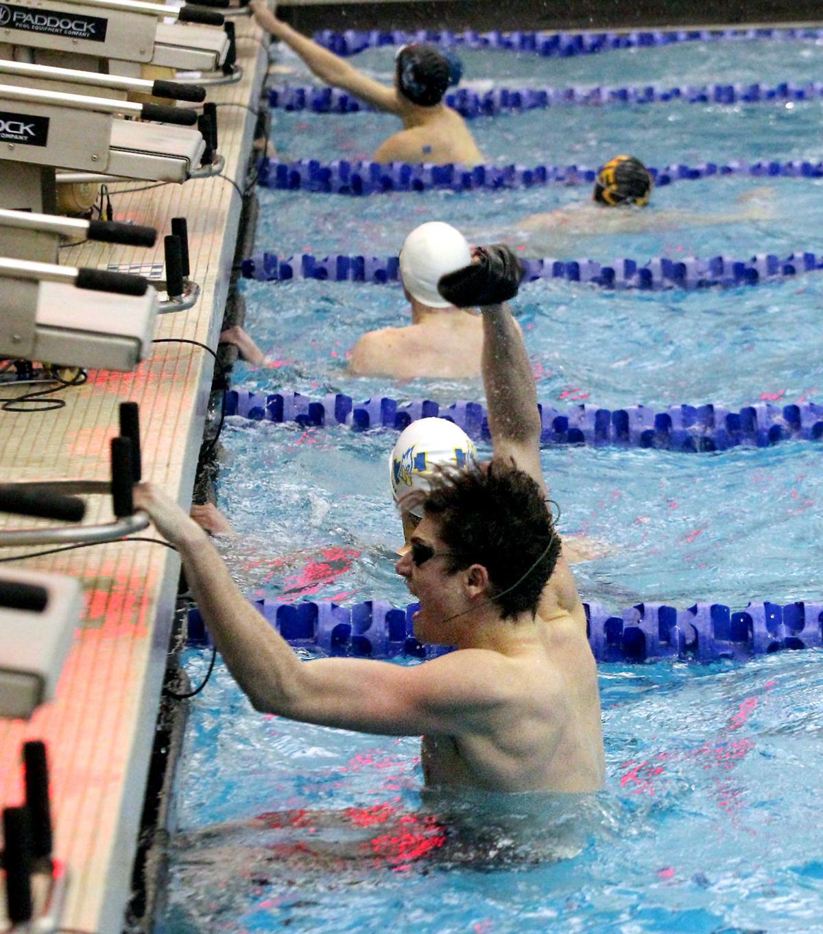 Boys Swimming Fratto Steals Show In Section V Class B Finals Sports Fltimes Com