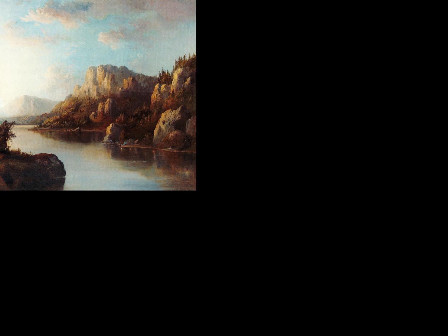 Looking Back Renowned Landscape Painter Born In Fayette