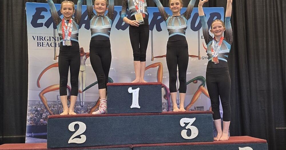 GYMNASTICS: Eagle Gymnastics competes among 25 states and 10 countries in Excalibur Cup in Virginia Beach