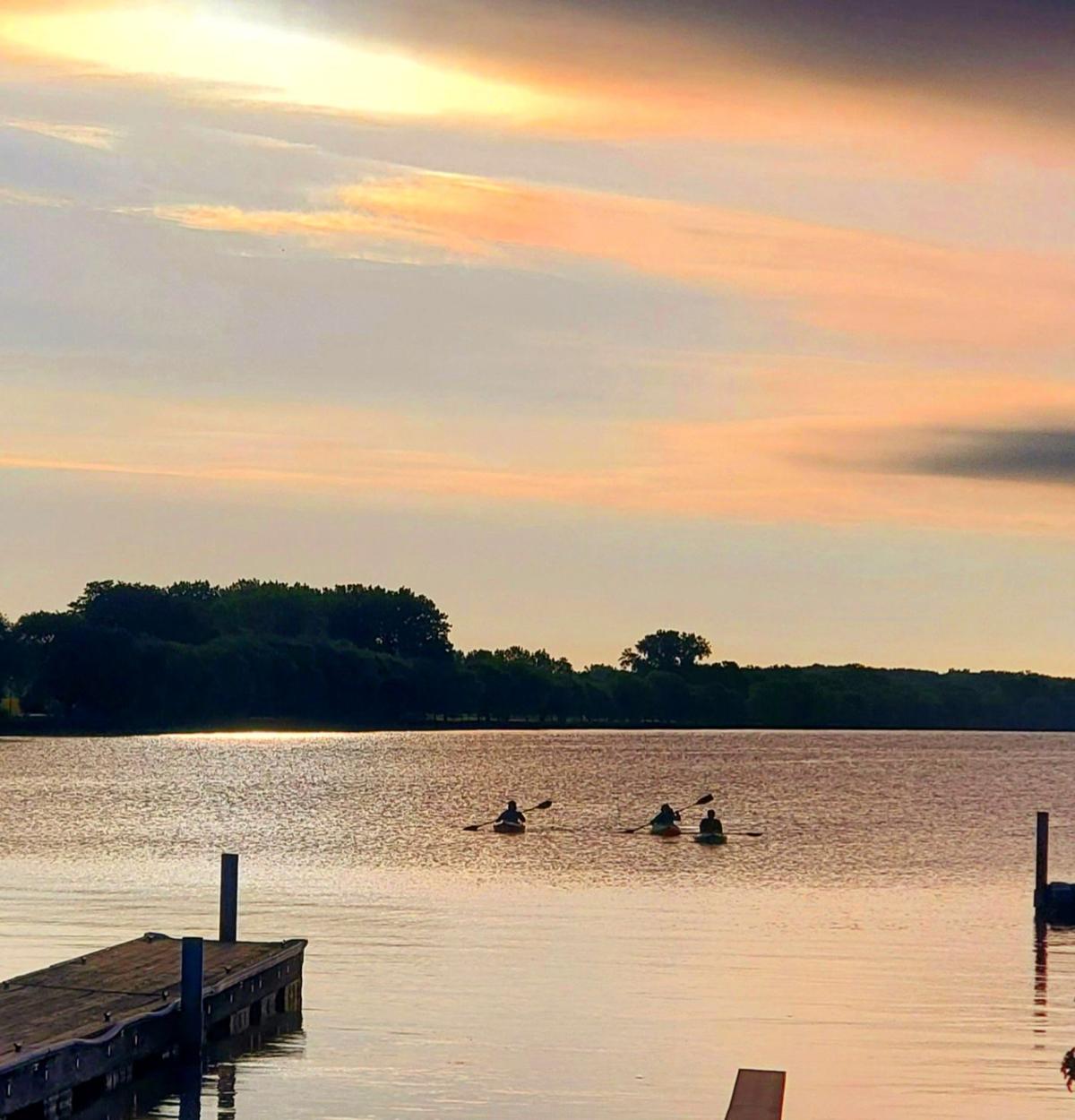 VIEWFINDER: Morning kayakers