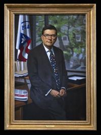 A Portrait In Leadership Hws Unveils Painting Of Former President Mark Gearan News Fltimes Com