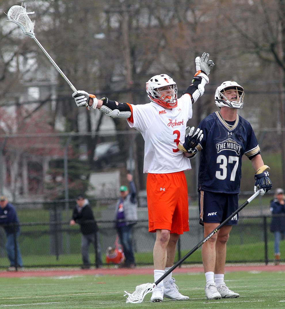 MEN'S LACROSSE Hobart lacrosse ready with a tentative, eightgame