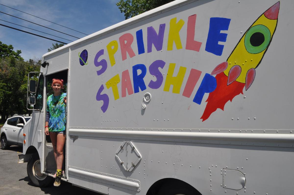 BLAST OFF! Sprinkle Starship ice cream truck open for business Lifestyle