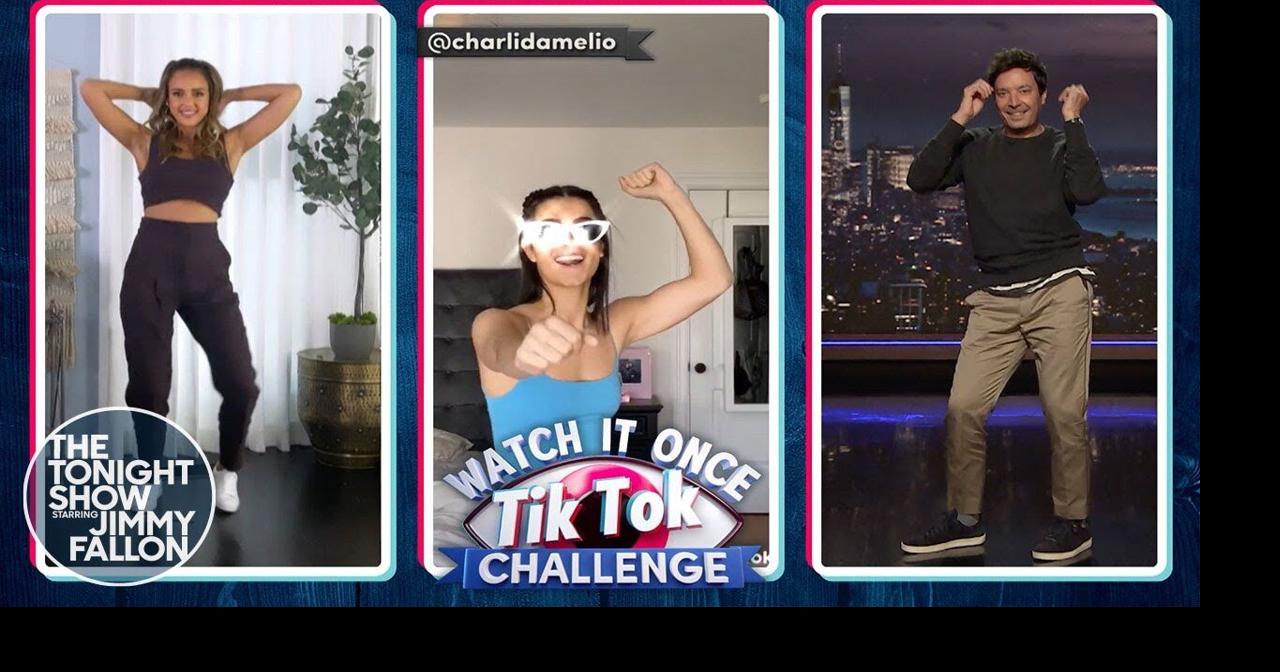 Watch It Once TikTok Challenge with Jessica Alba | | fltimes.com