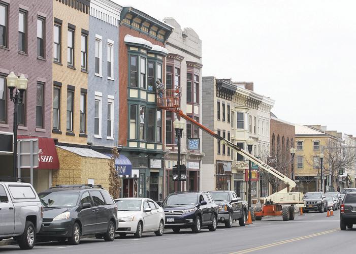 Exchange Street facades