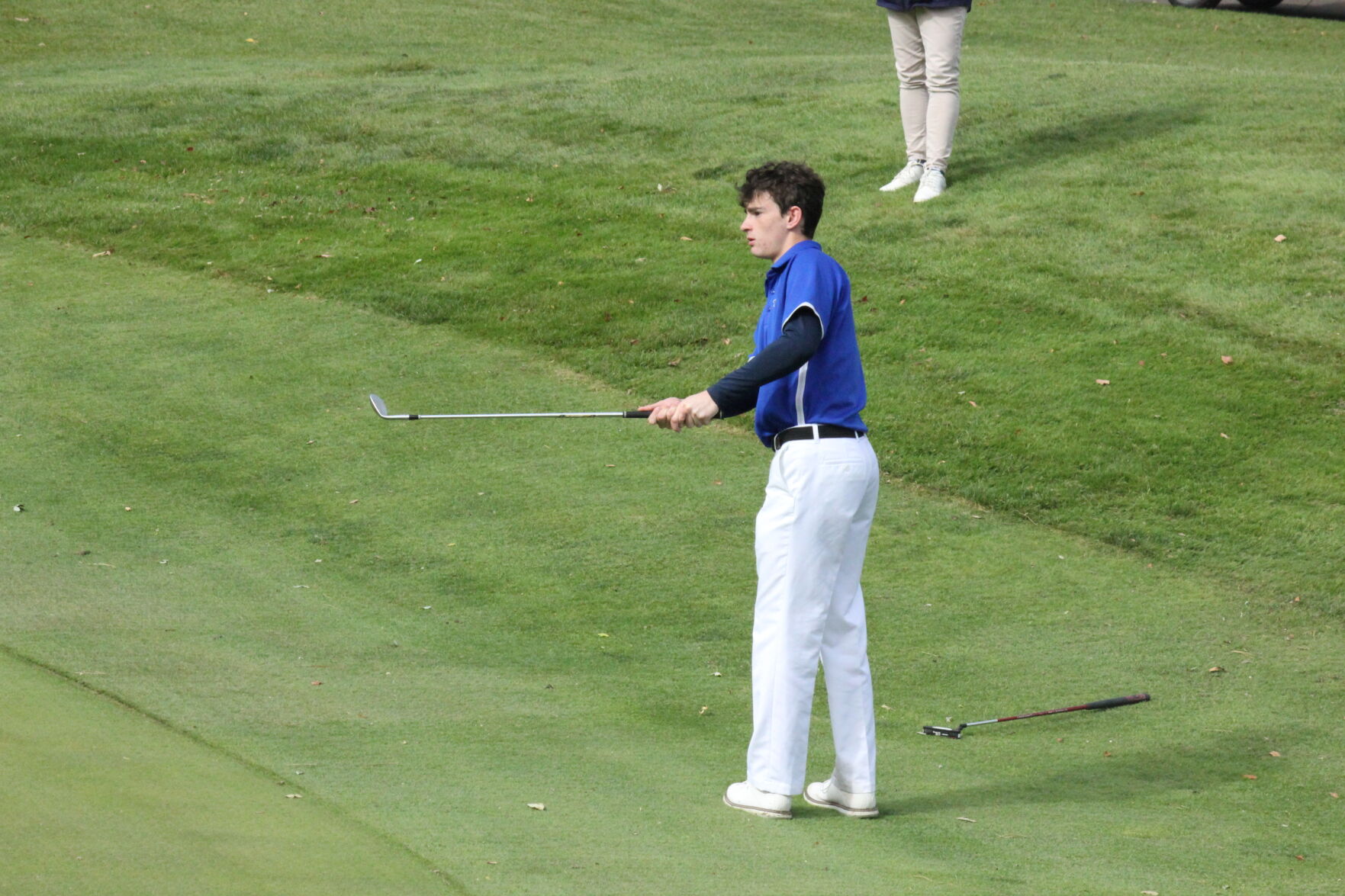 BOYS GOLF: Midlakes/Red Jacket's Nate Close ties for the Finger