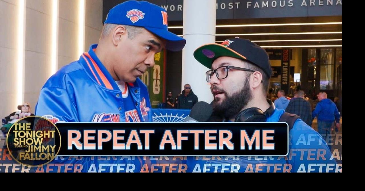 Repeat After Me: New York Knicks Edition | The Tonight Show Starring ...