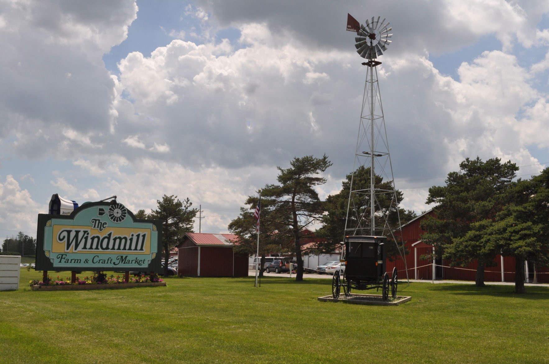 The windmill deals farm and market