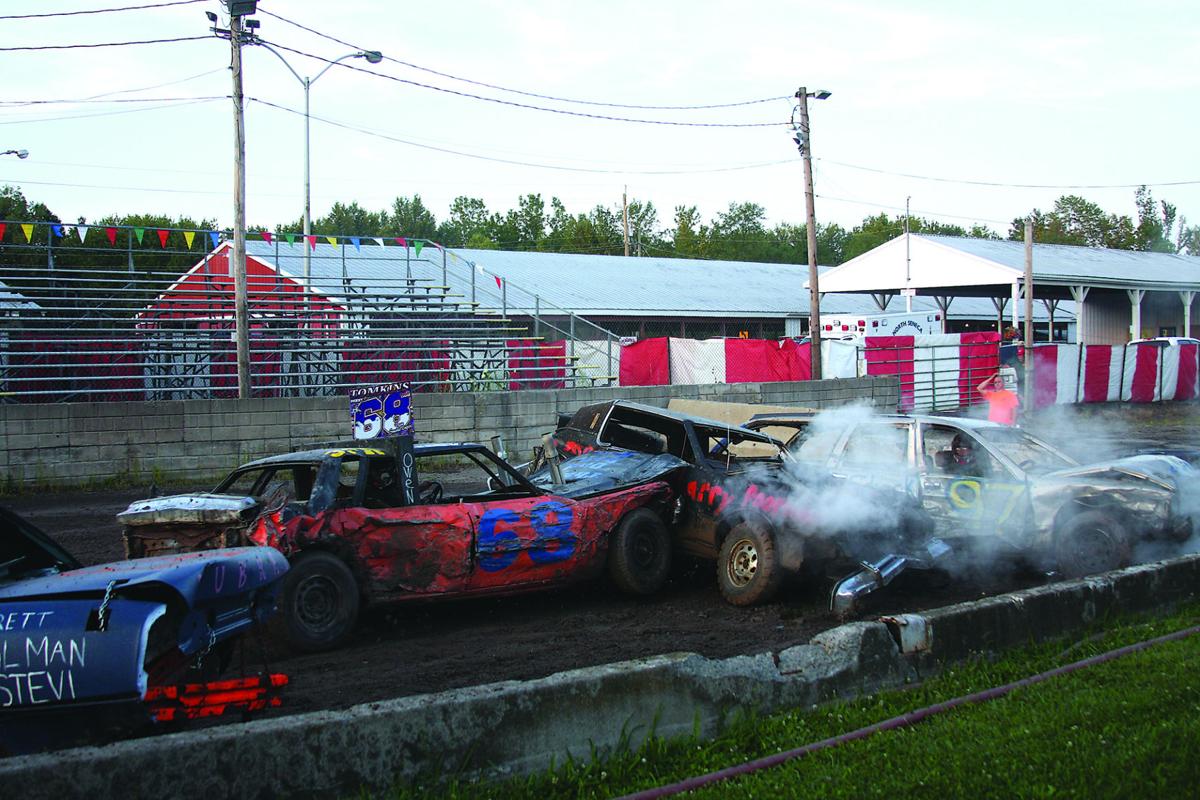 AREA MOTORSPORTS Ellison is last one running at demolition derby