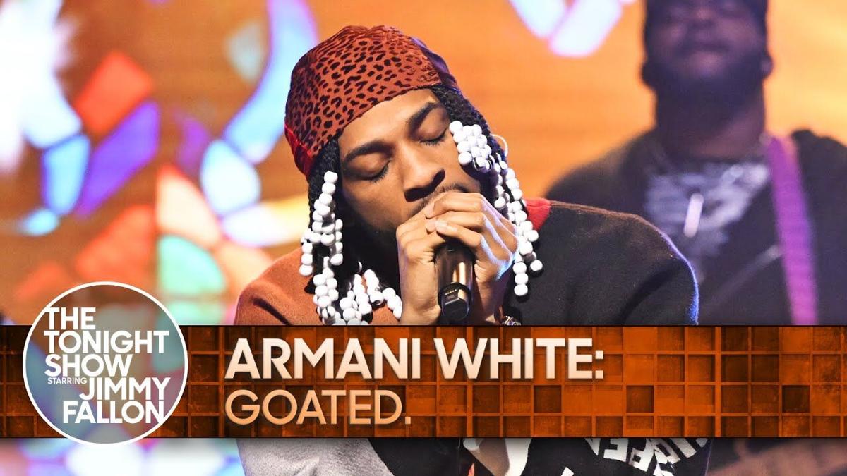 Armani White: GOATED. | The Tonight Show Starring Jimmy Fallon | |  