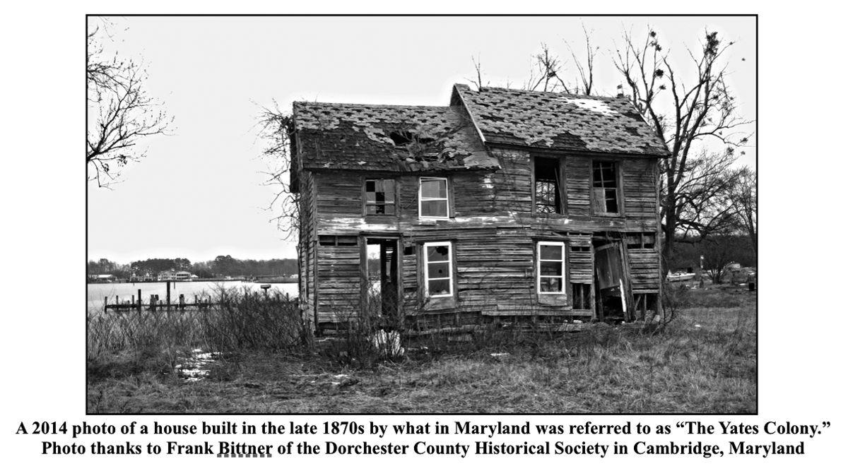 Way Back When In Yates County Maryland Community With Yates Ties