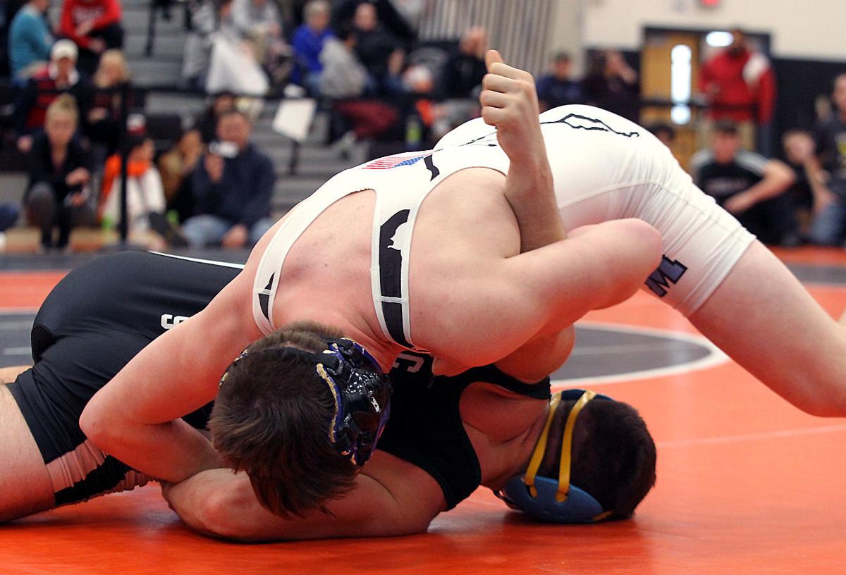 HIGH SCHOOL WRESTLING: Eight local wrestlers claim first place at Wayne