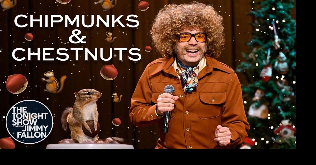 Jimmy Fallon: Chipmunks & Chestnuts | The Tonight Show Starring Jimmy ...